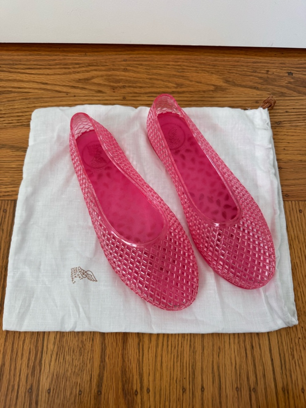 Ancient Greek Jelly Sandals Pink EU 38 Retails $140